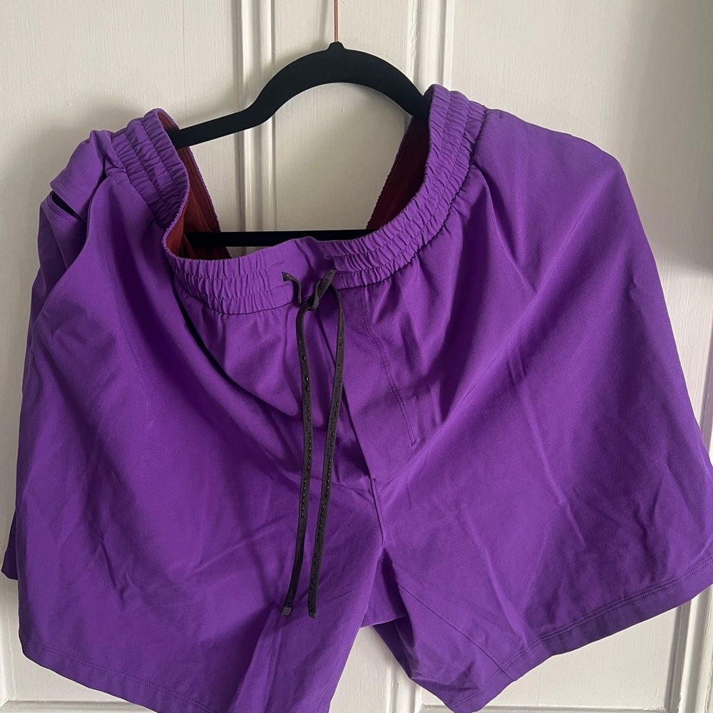 lululemon athletica Vibrant Purple Men's Athletic Shorts